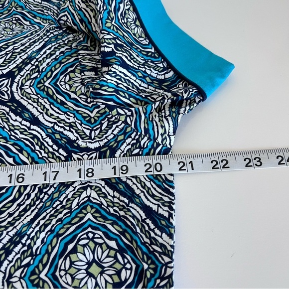 Rampage Medical Apparel Women’s Teal Cotton Scrub Top - Picture 6 of 8